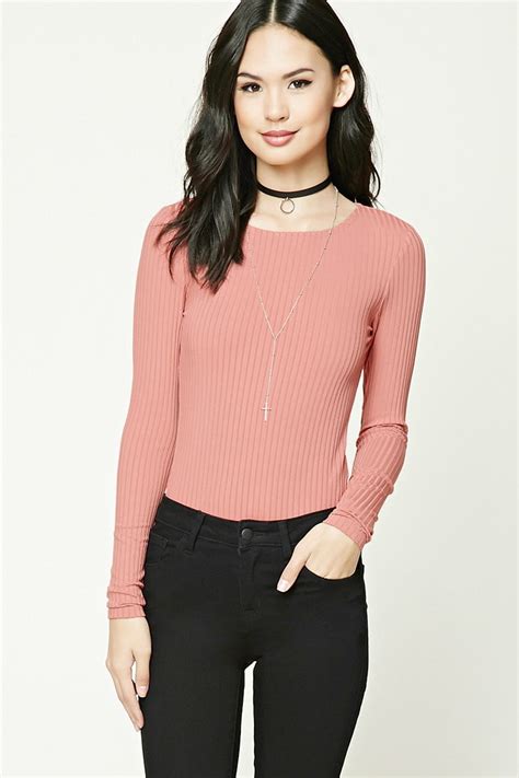 Ribbed Knit Bodysuit 